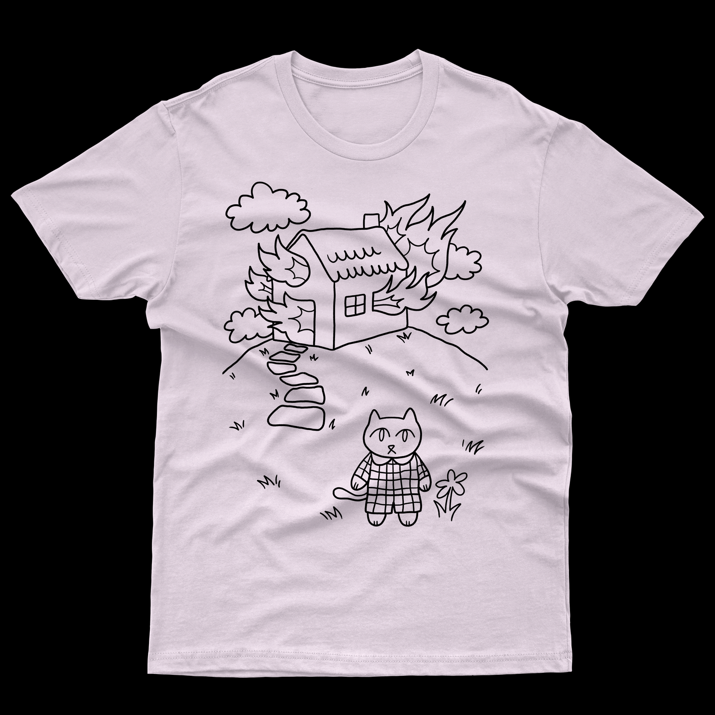 House fire t-shirt