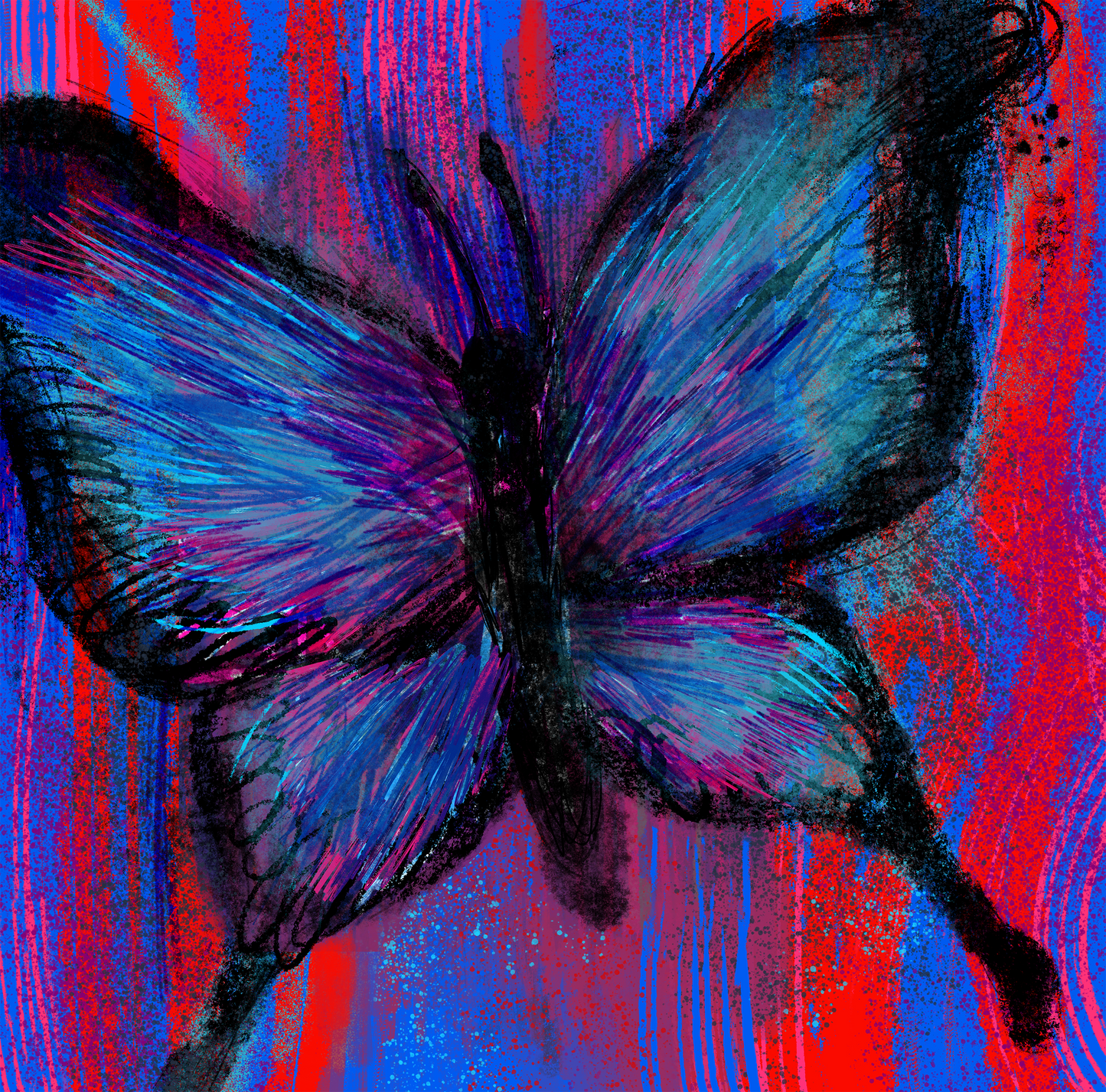 Butterfly print