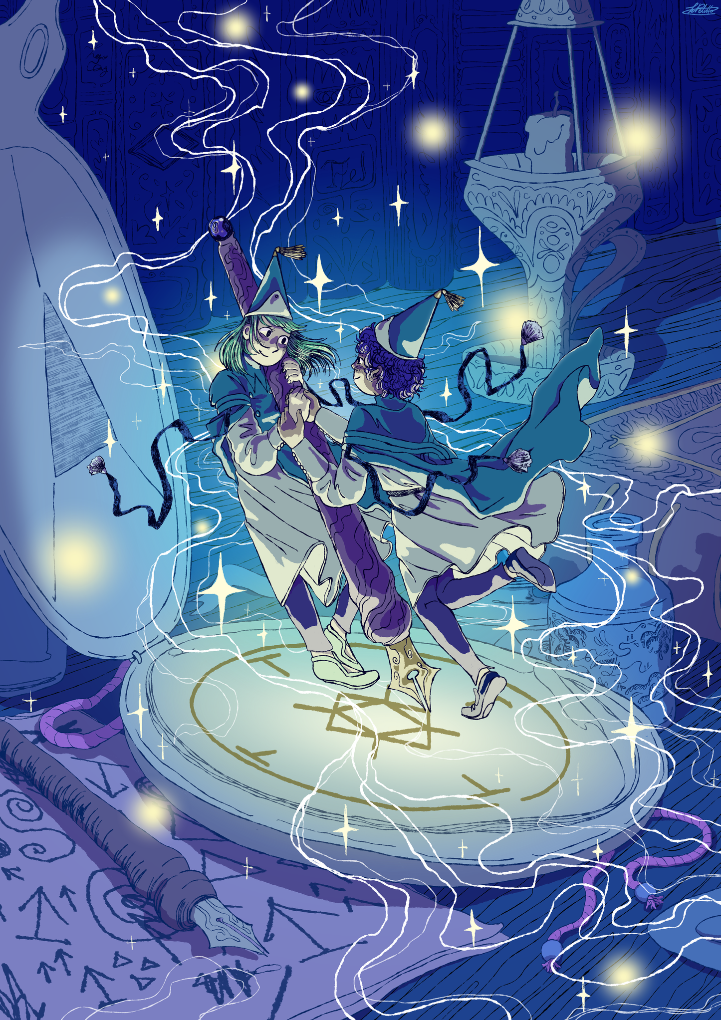 Witches print