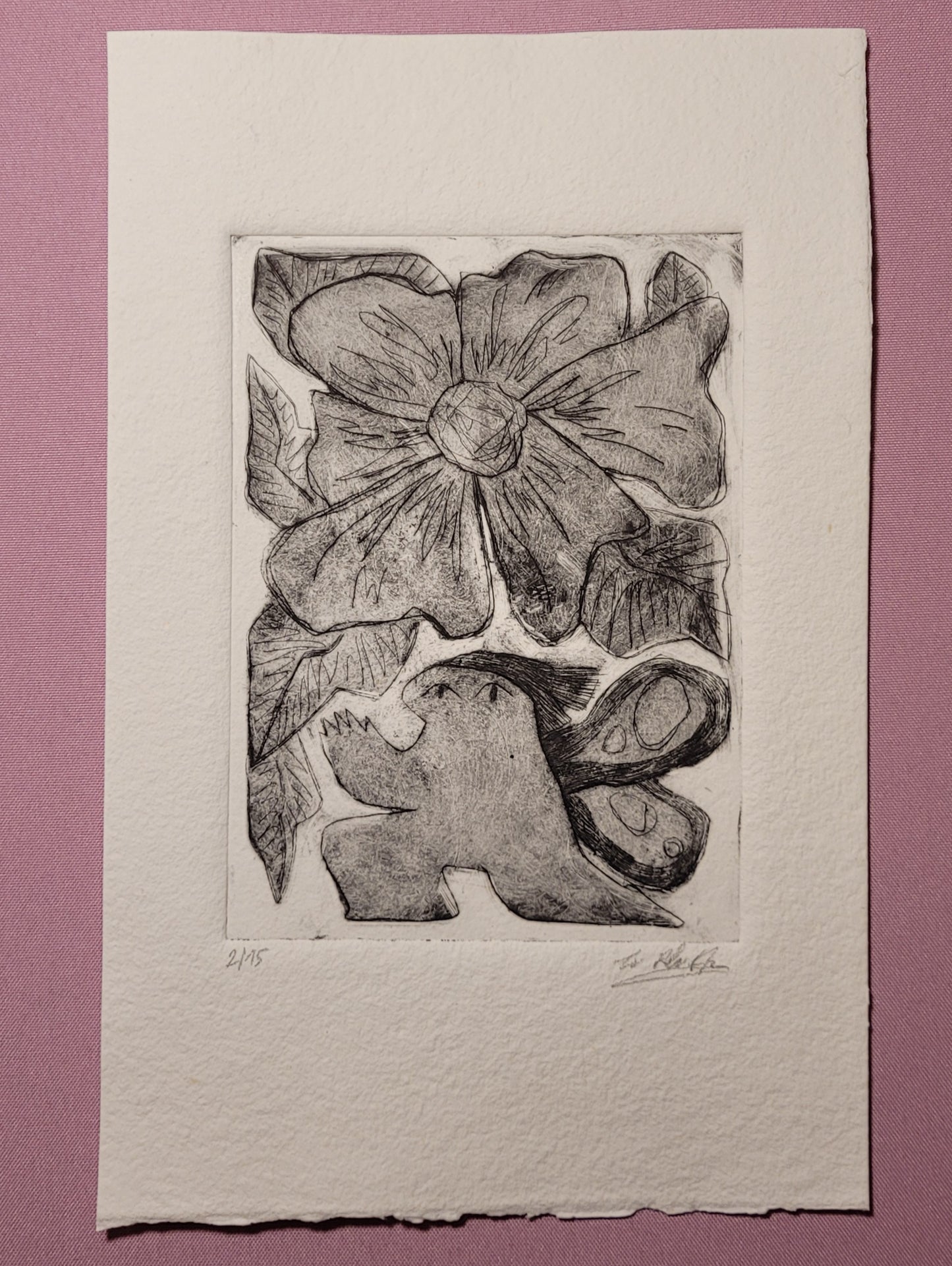 Fairy I handmade print