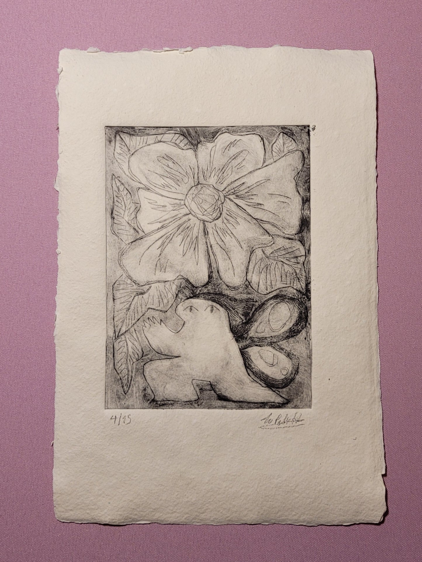 Fairy I handmade print