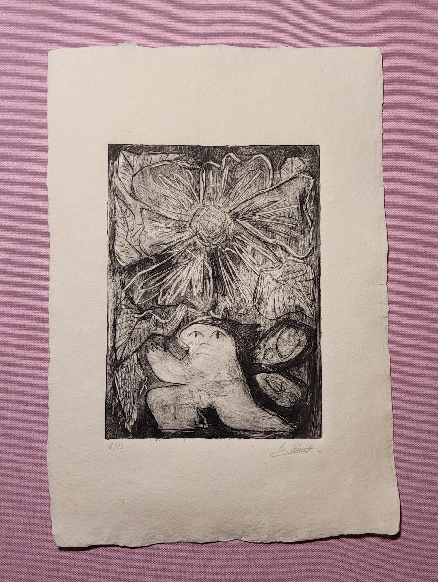 Fairy I handmade print