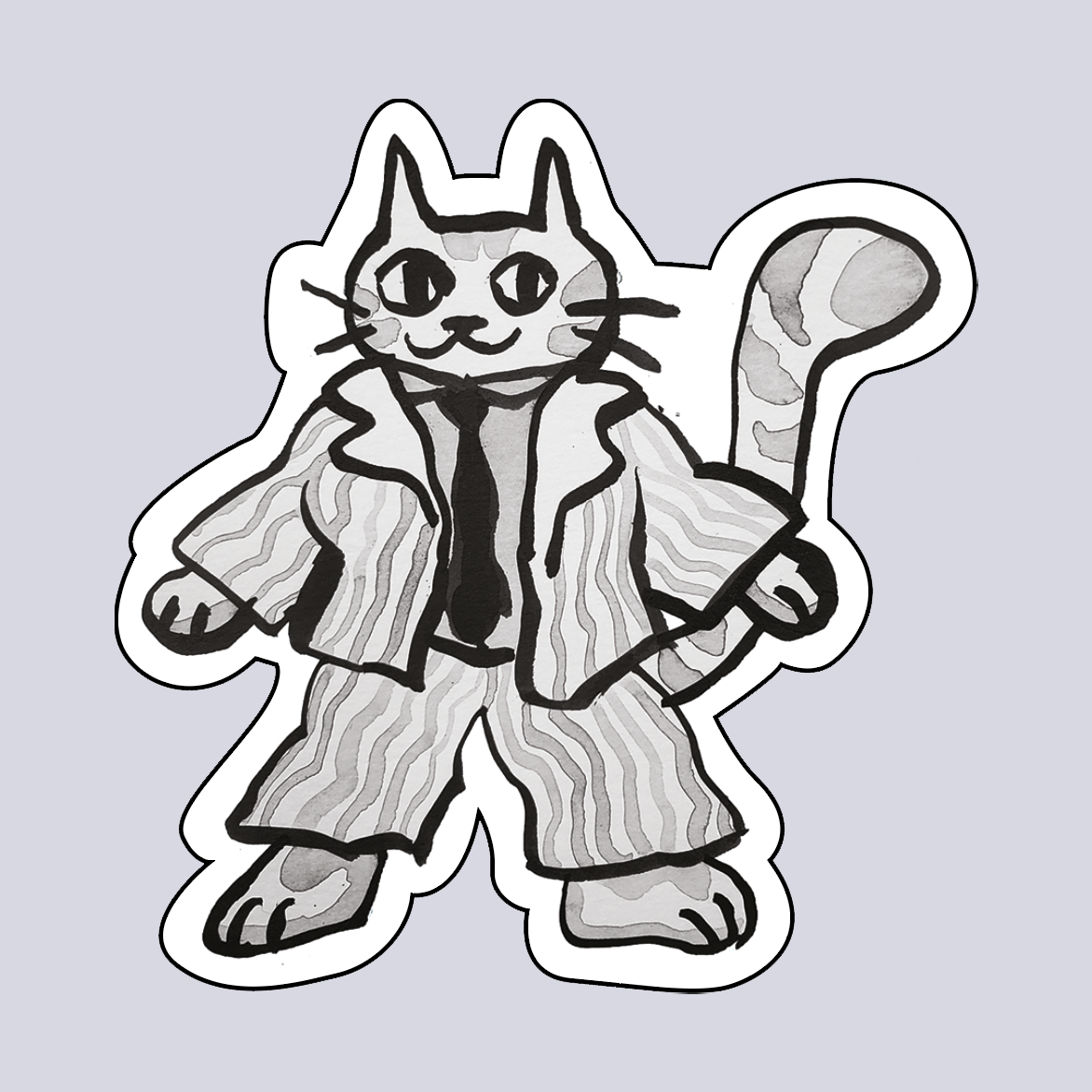 George from accounting sticker