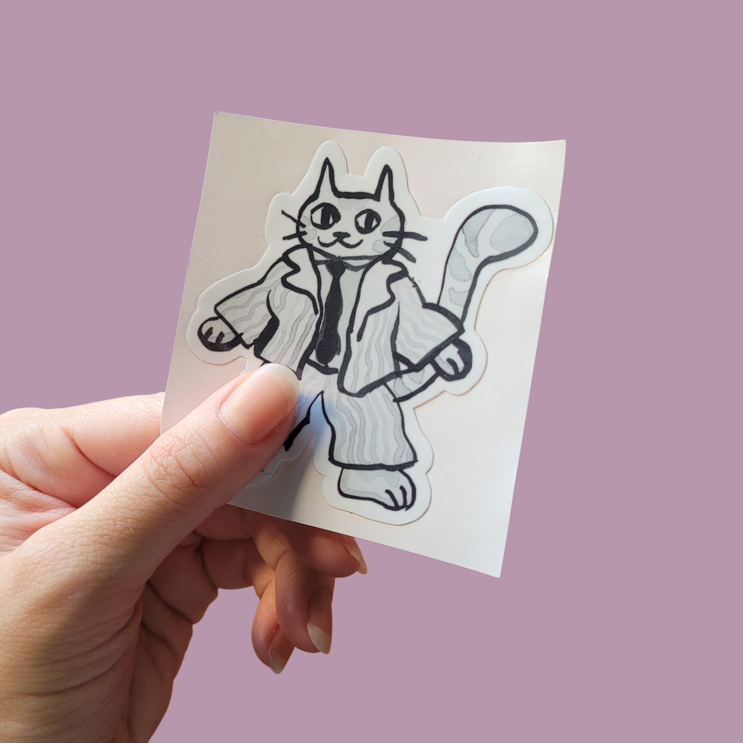 George from accounting sticker