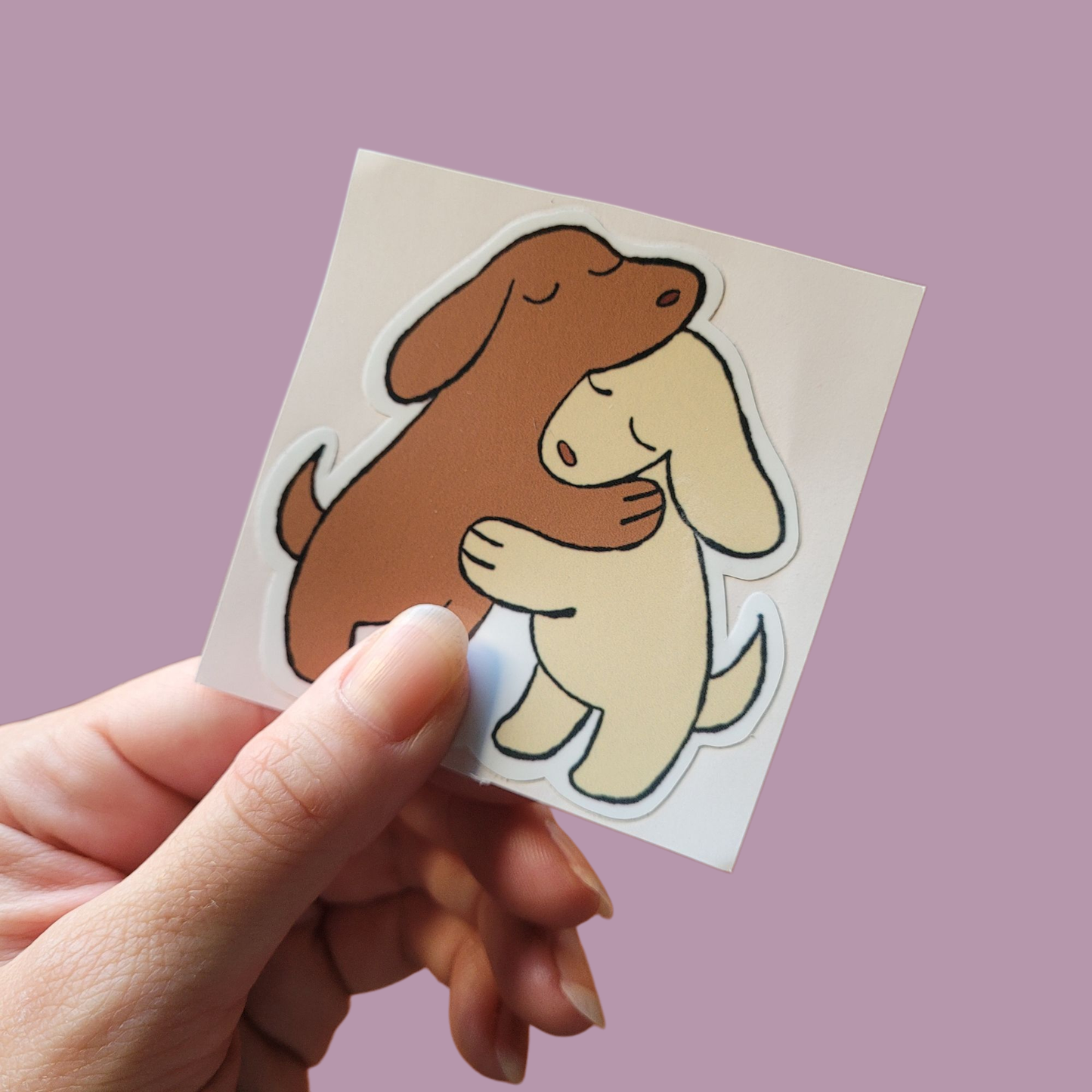 Pegotines de abrazo (perros)