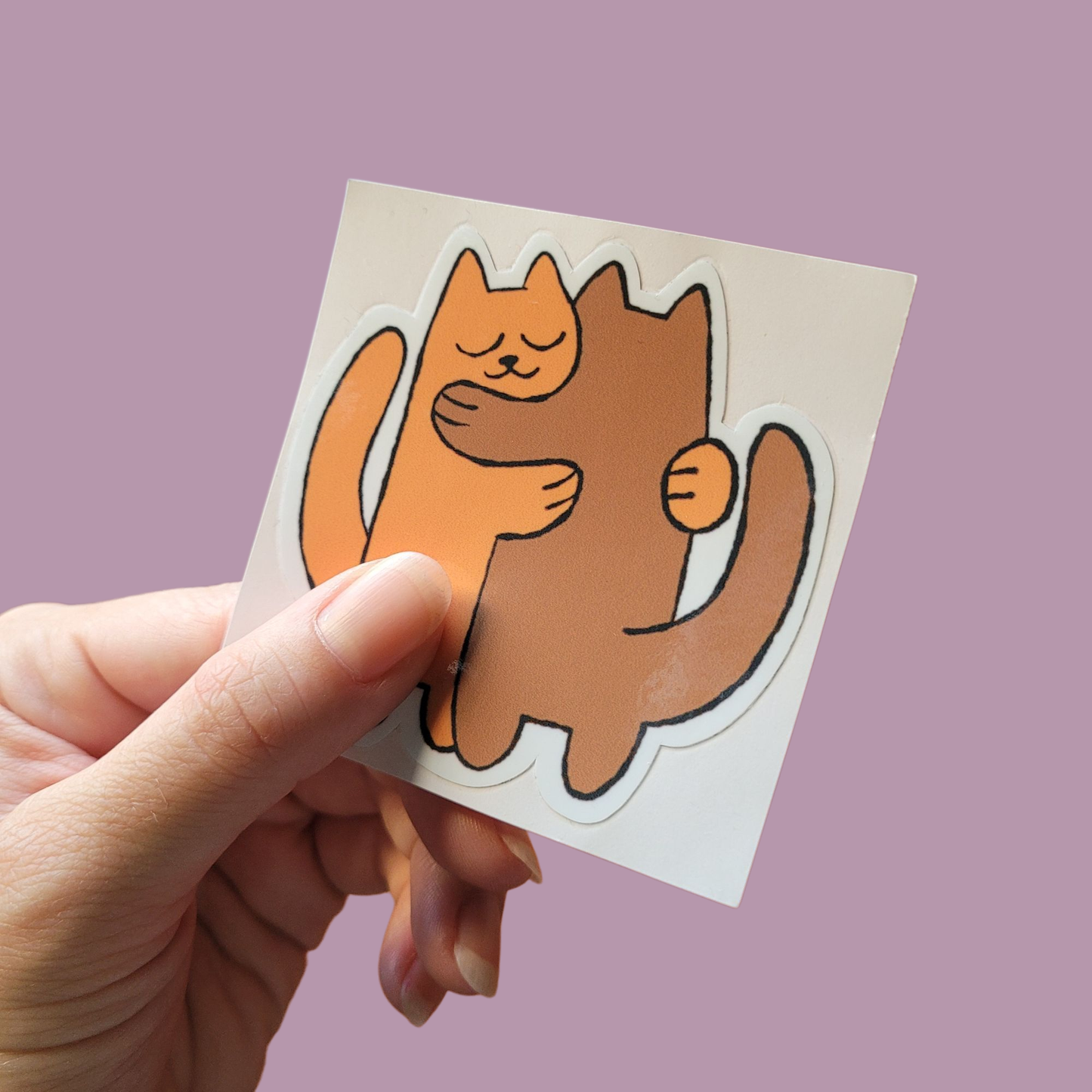 Pegotines de abrazo (gatos)