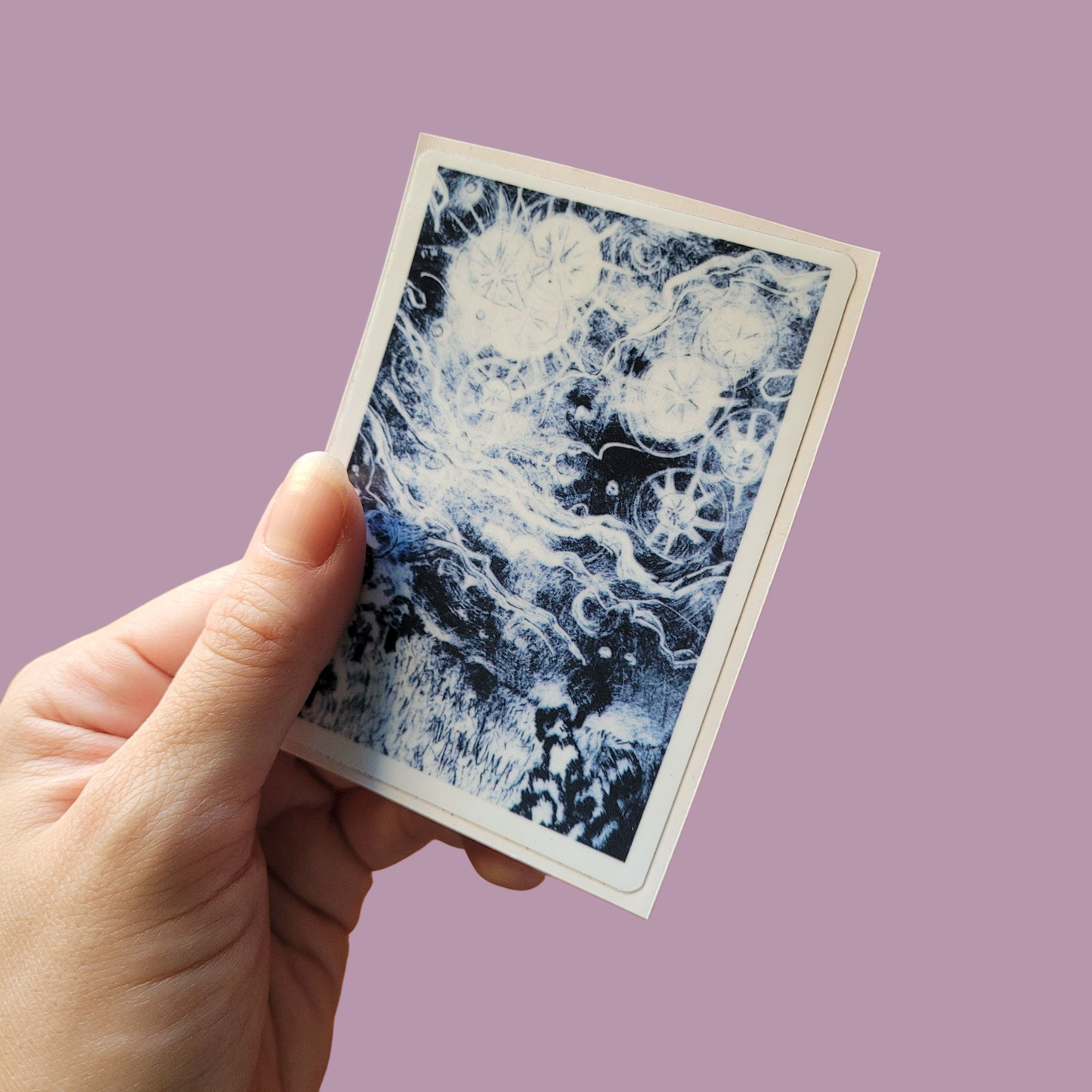 Midnight sky sticker