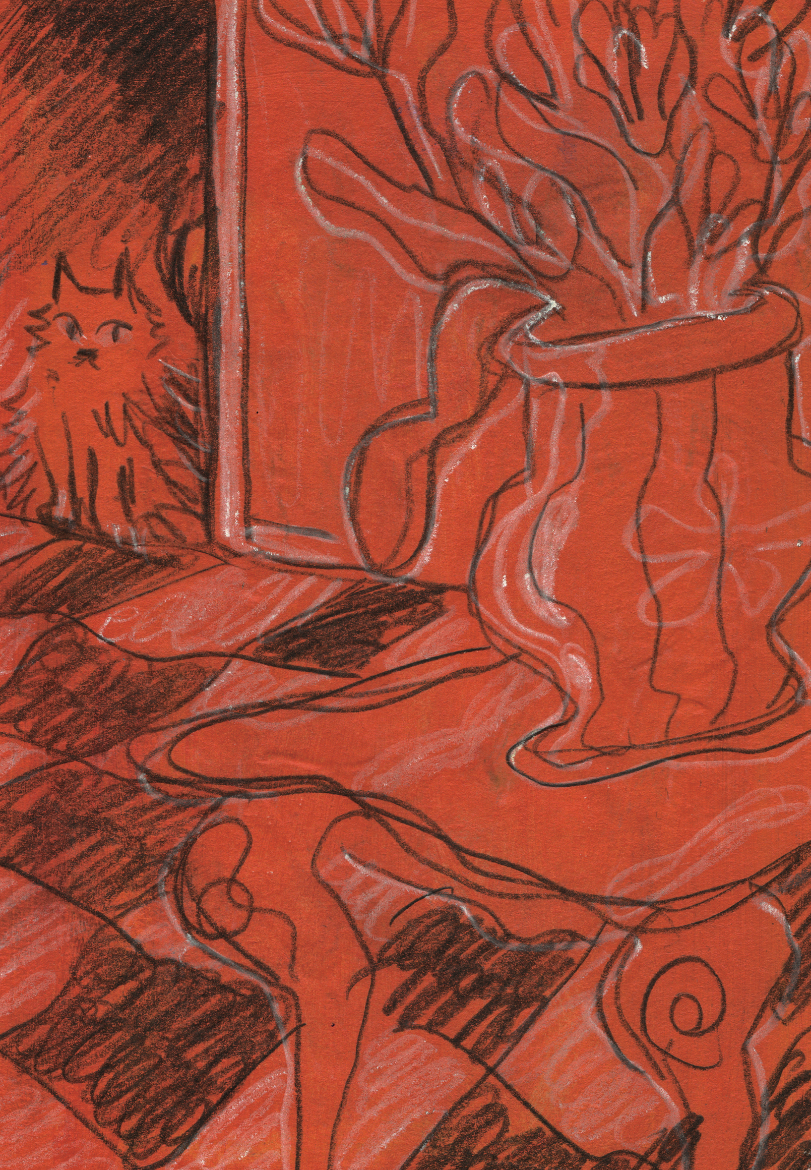 Pegotín El gato y el jarrón