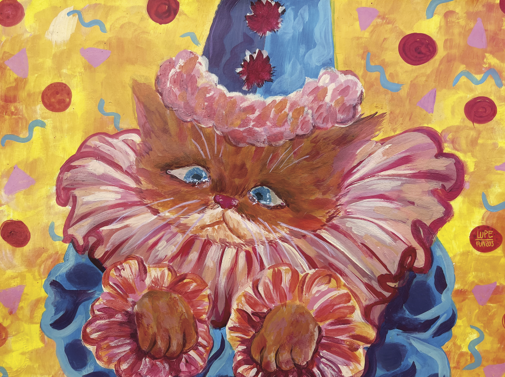 Pegotín Gato payasito