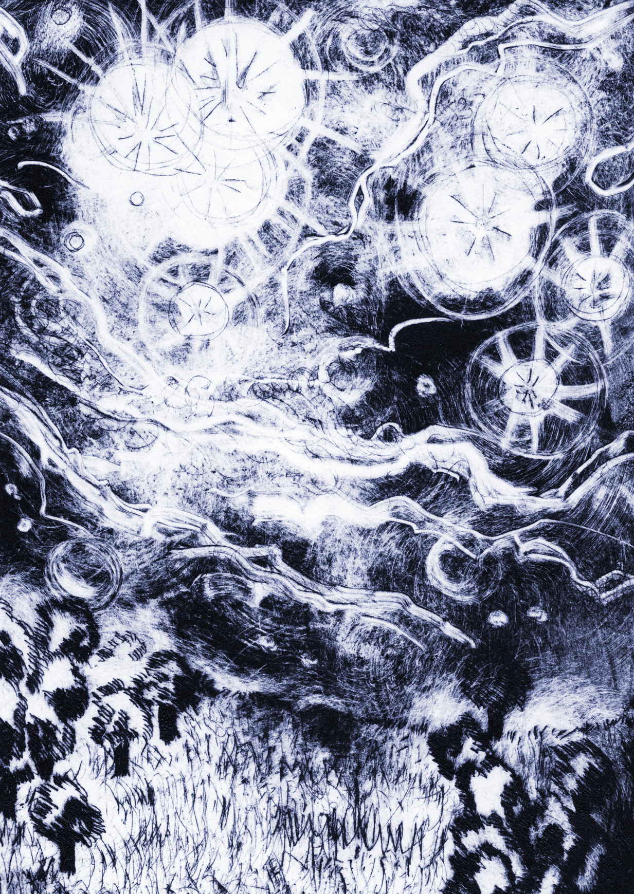 Pegotín Cielo estrellado