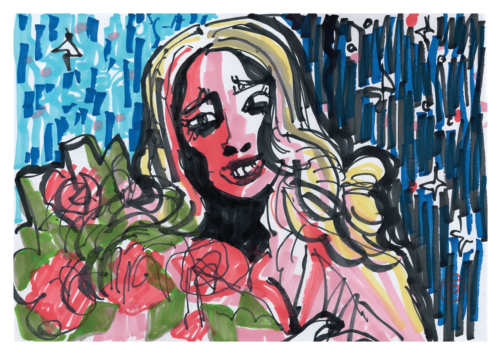 Lámina inspirada en Carrie II