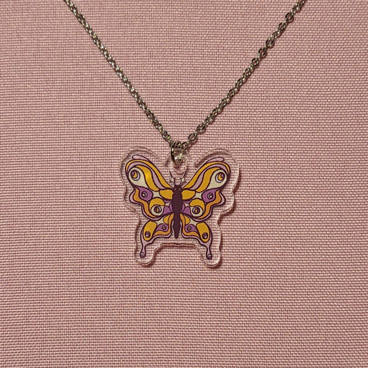 Collar mariposa
