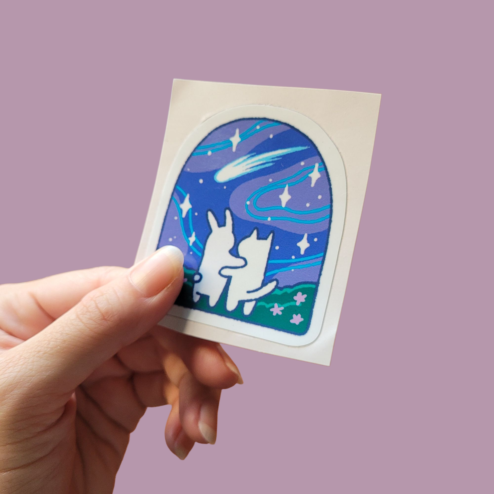 Pegotín Mirando las estrellas II