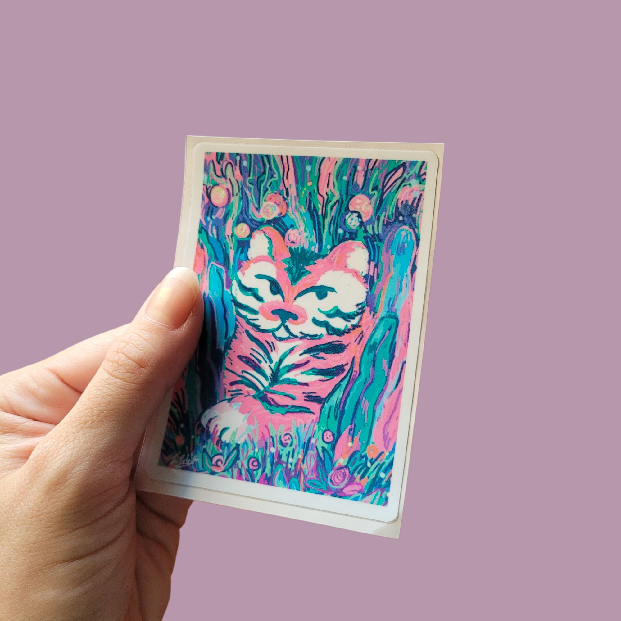 Pegotín Tigre rosado II