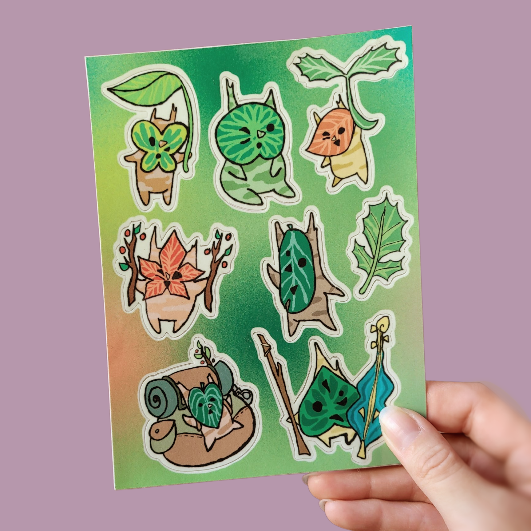 Plancha de pegotines inspirada en the Legend of Zelda