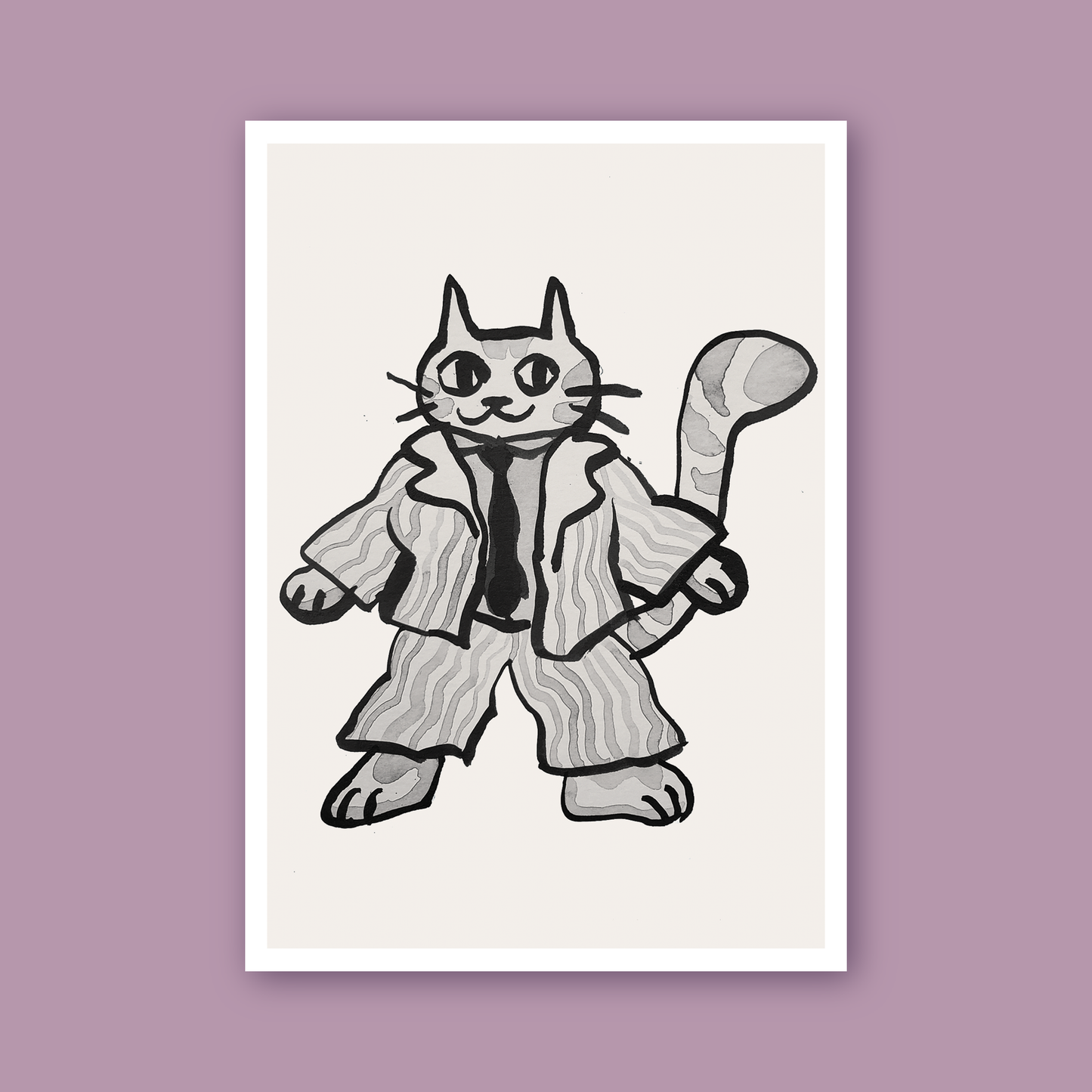 George from accounting print