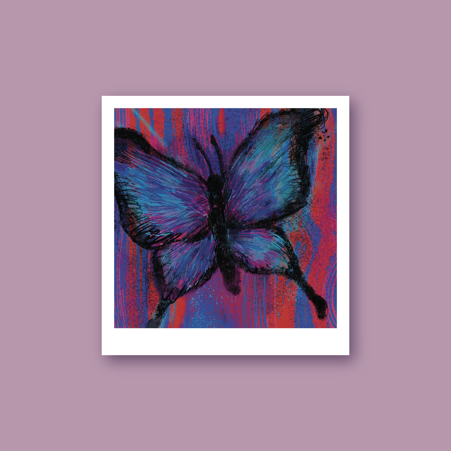 Butterfly print