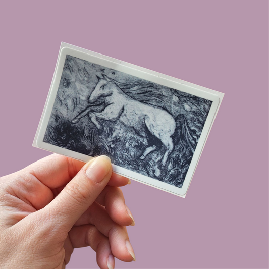 Horse sticker