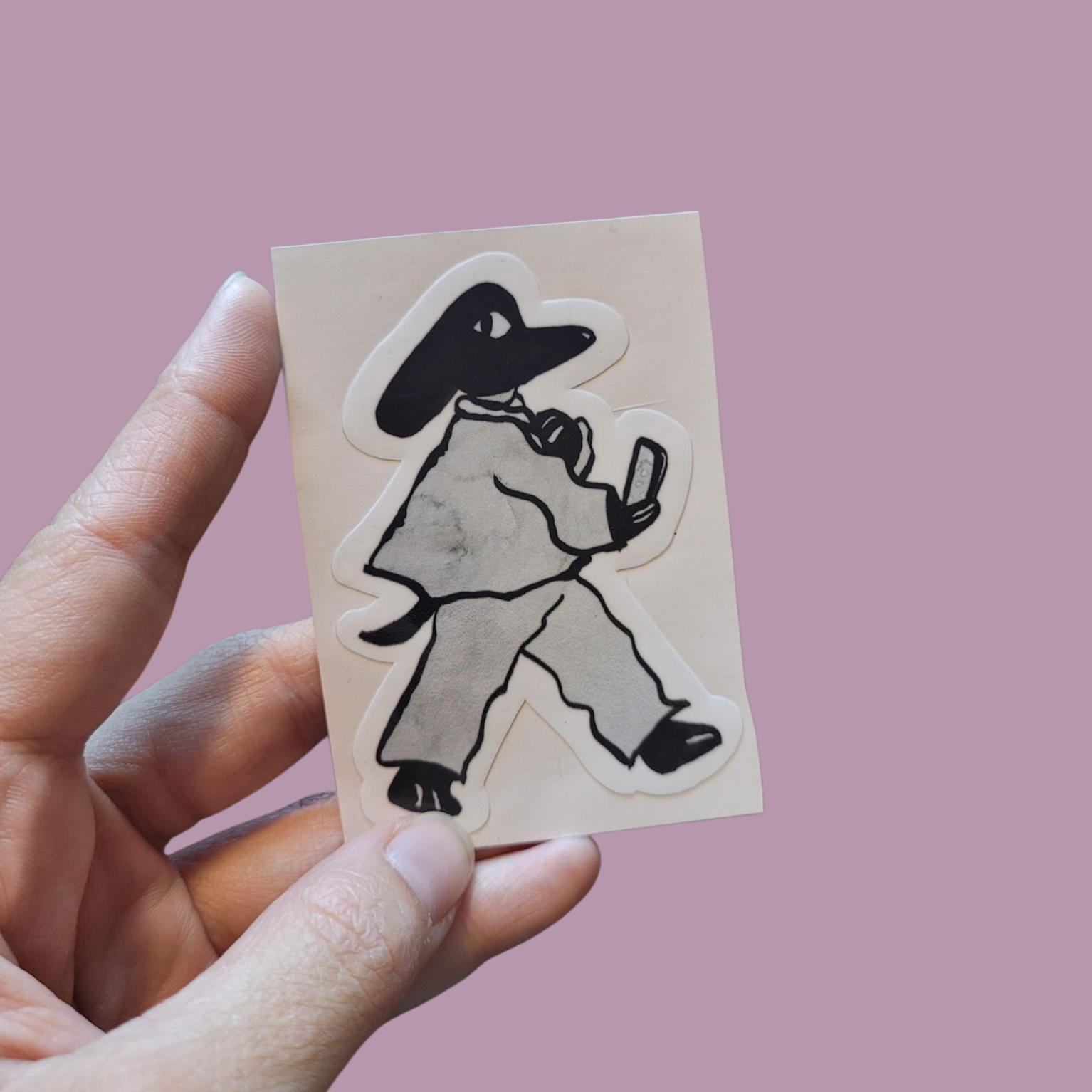 Pegotín Esteban de marketing