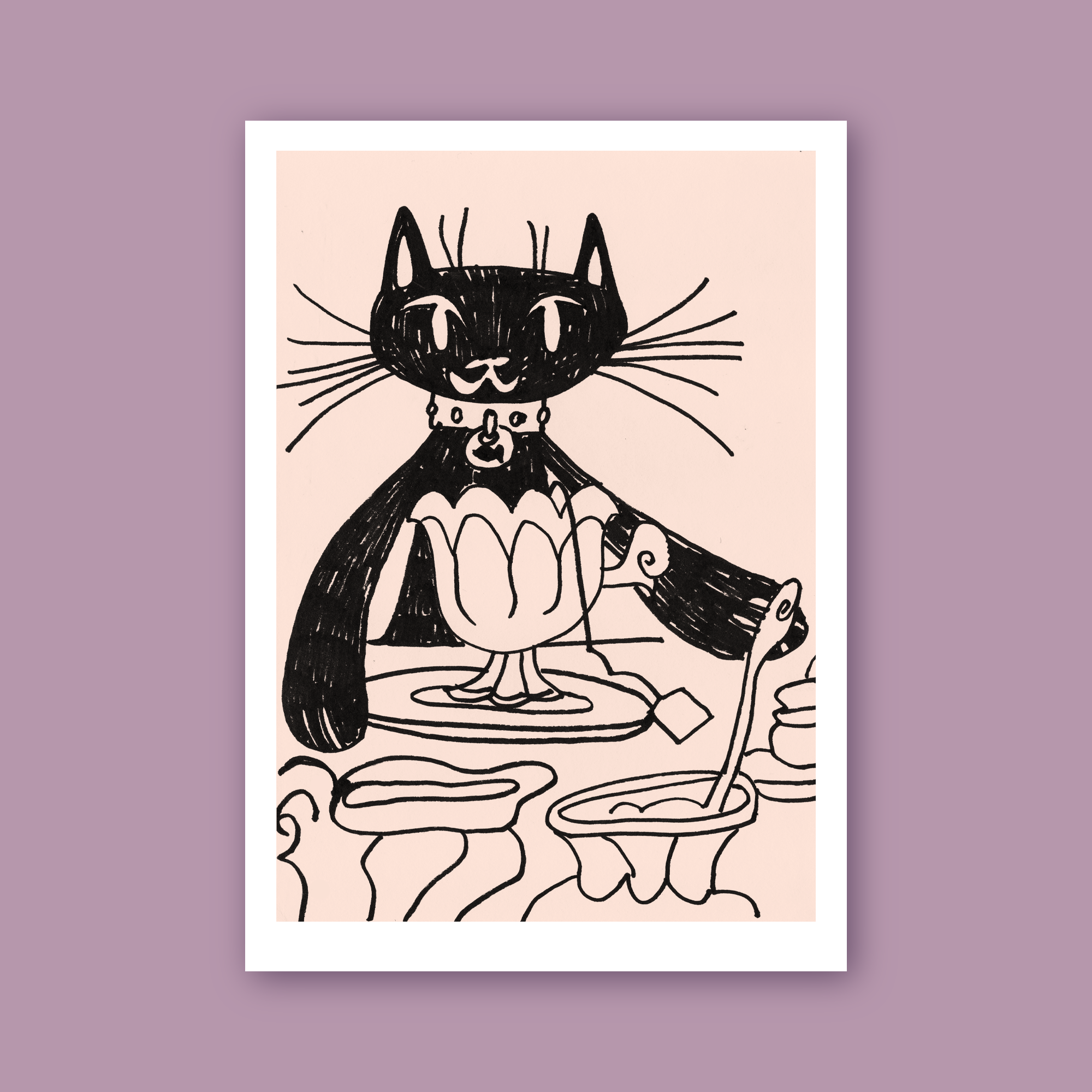 Lámina Hora del Té