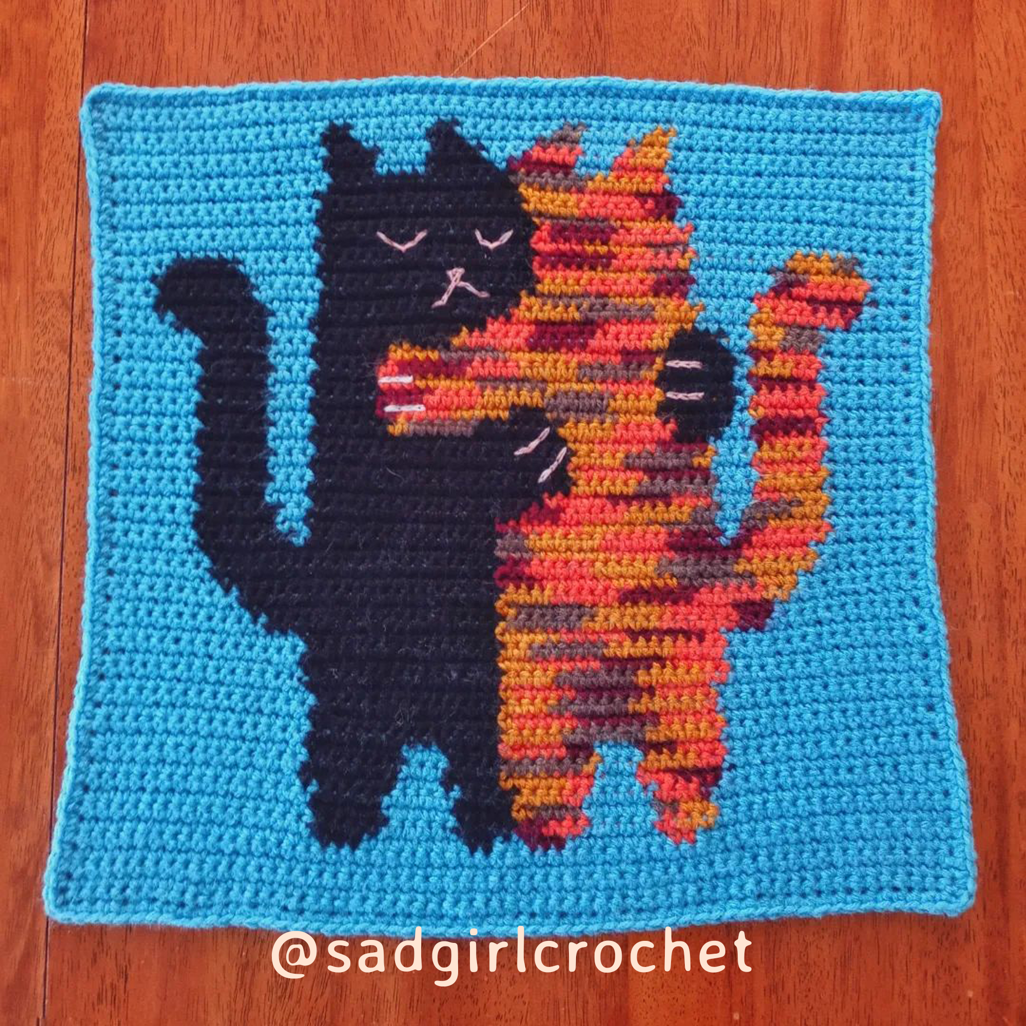 Patrón de crochet El abrazo