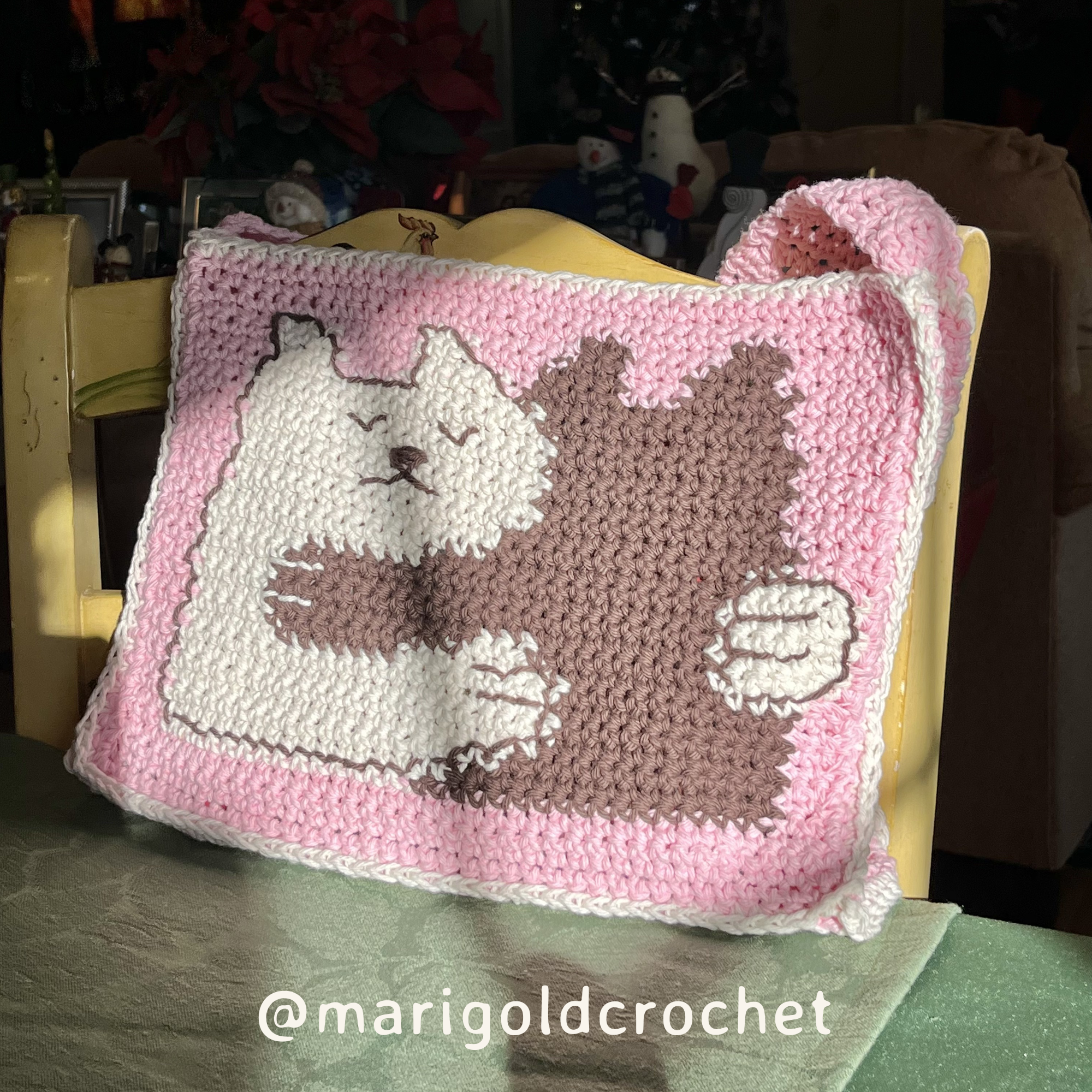 Patrón de crochet El abrazo